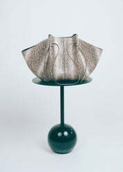 LARGE MOCHI - EMBOSSED ASH SNAKE COWHIDE LEATHER