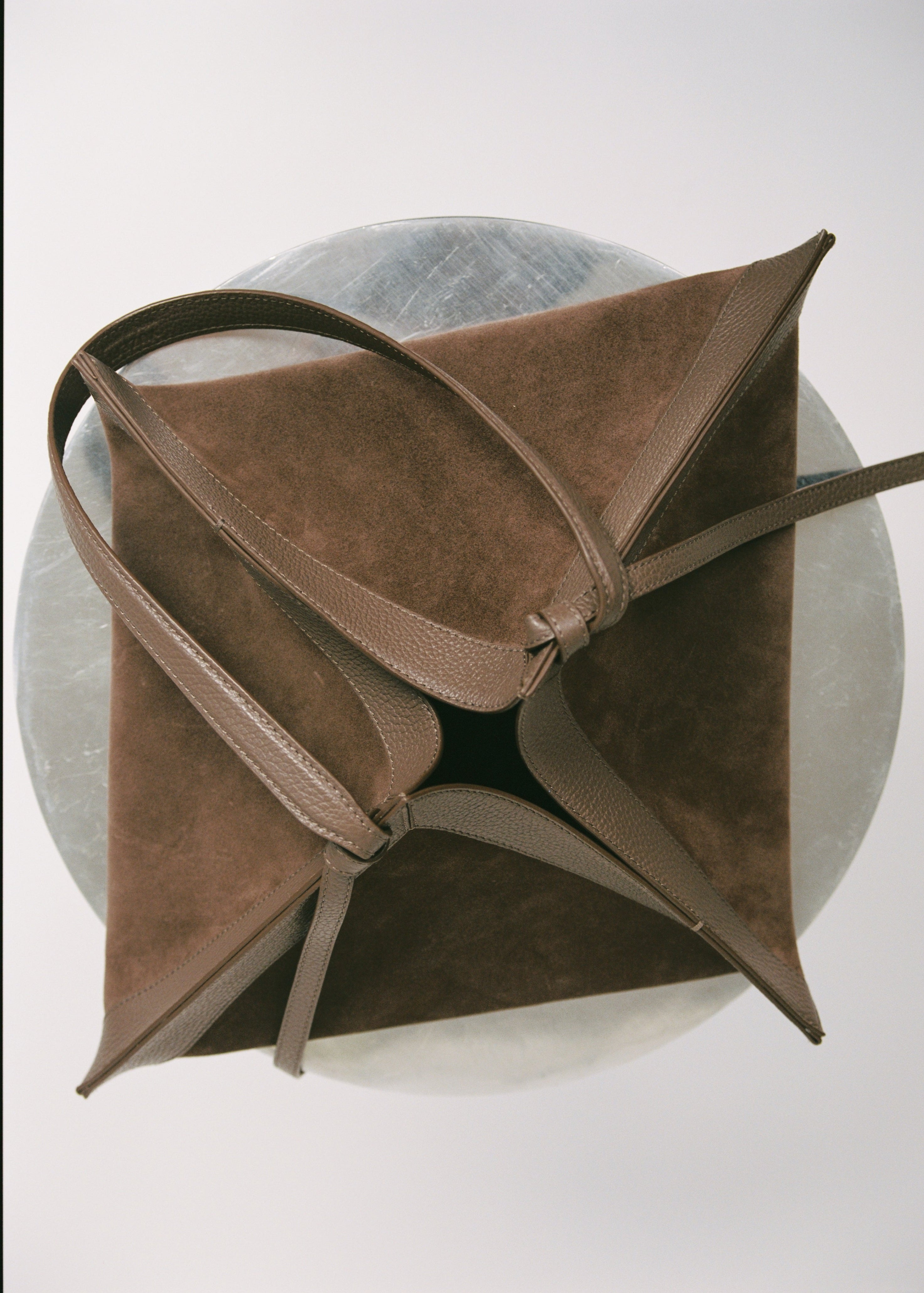 LARGE WONTON - NUTMEG SUEDE