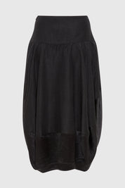 KEYAN BUBBLE SKIRT - BLACK