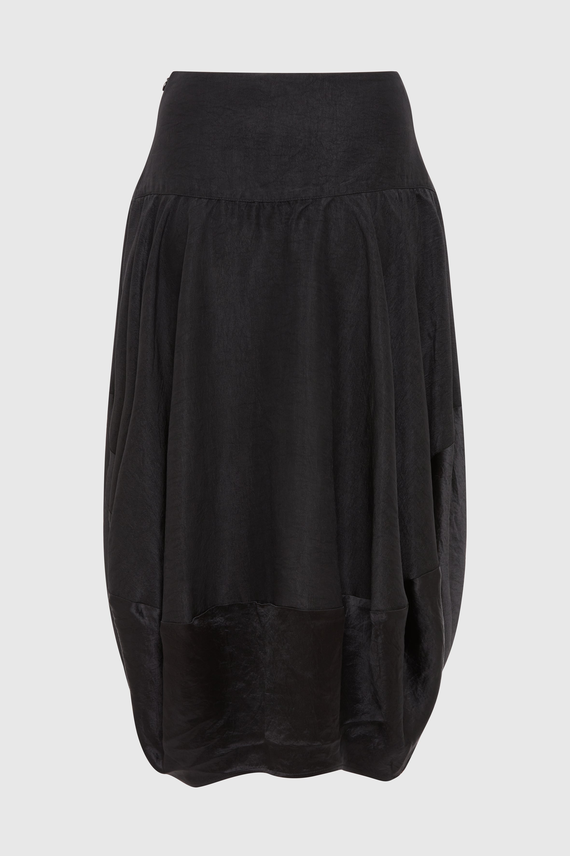 KEYAN BUBBLE SKIRT - BLACK