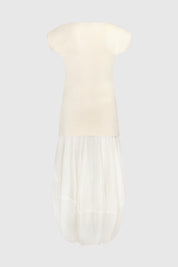 KIMIYA BUBBLE DRESS - IVORY