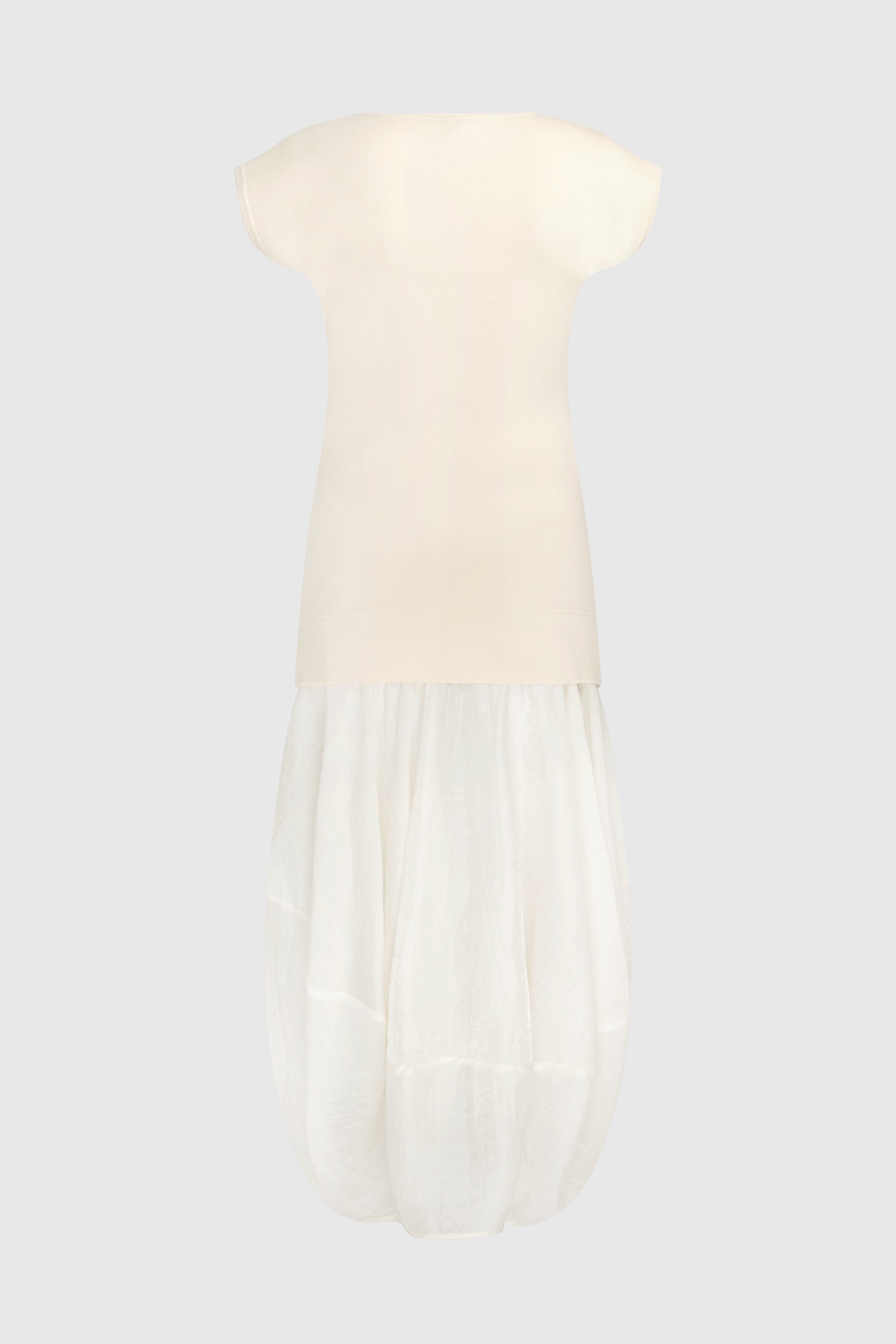 KIMIYA BUBBLE DRESS - IVORY