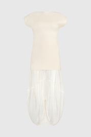 KIMIYA BUBBLE DRESS - IVORY