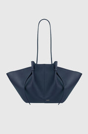 LARGE MOCHI - MIDNIGHT PEBBLE GRAINED LEATHER