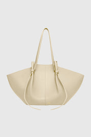 LARGE MOCHI - ANGORA PEBBLE GRAINED LEATHER