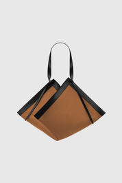 LARGE WONTON - HAZEL PEBBLE GRAINED LEATHER