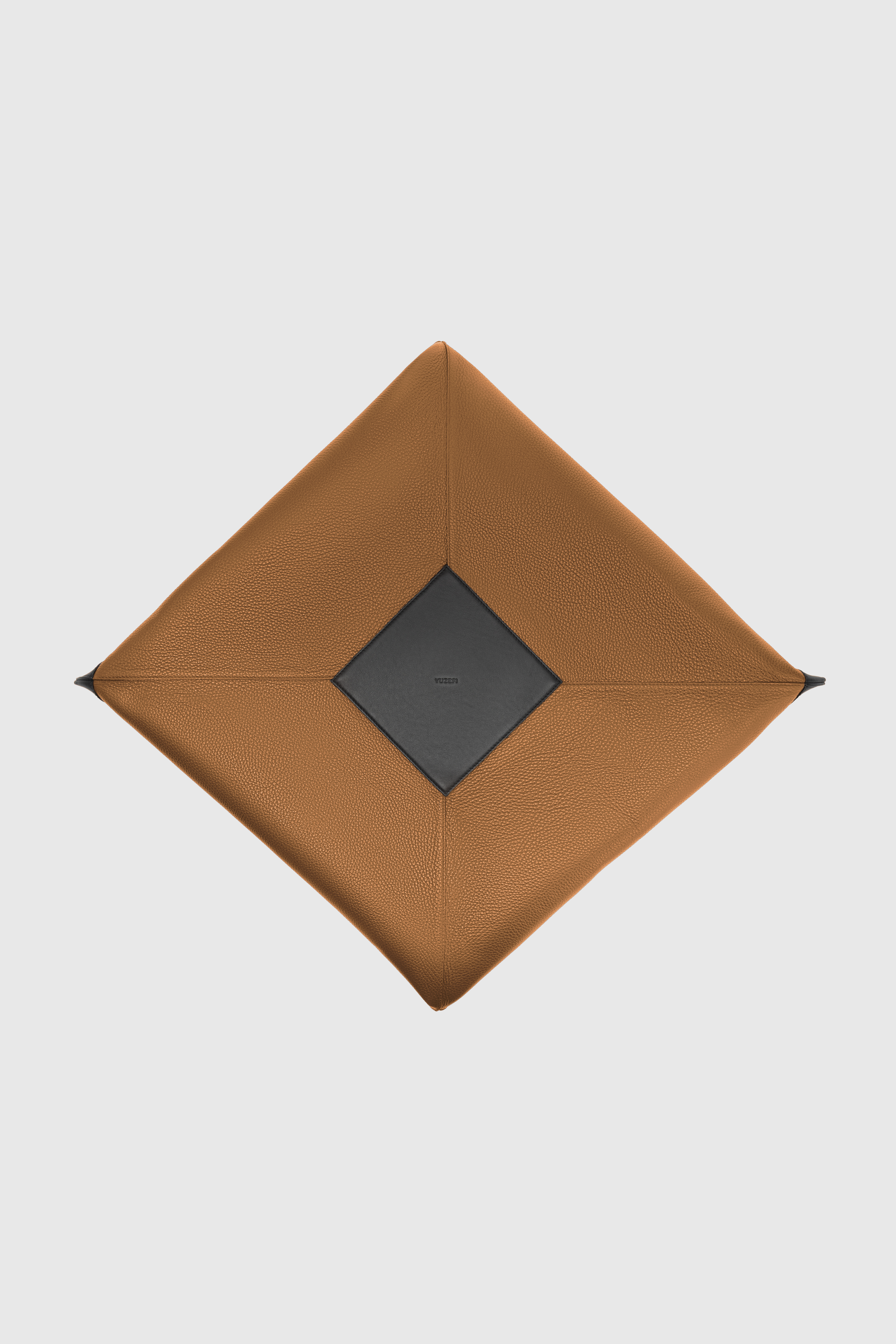 LARGE WONTON - HAZEL PEBBLE GRAINED LEATHER