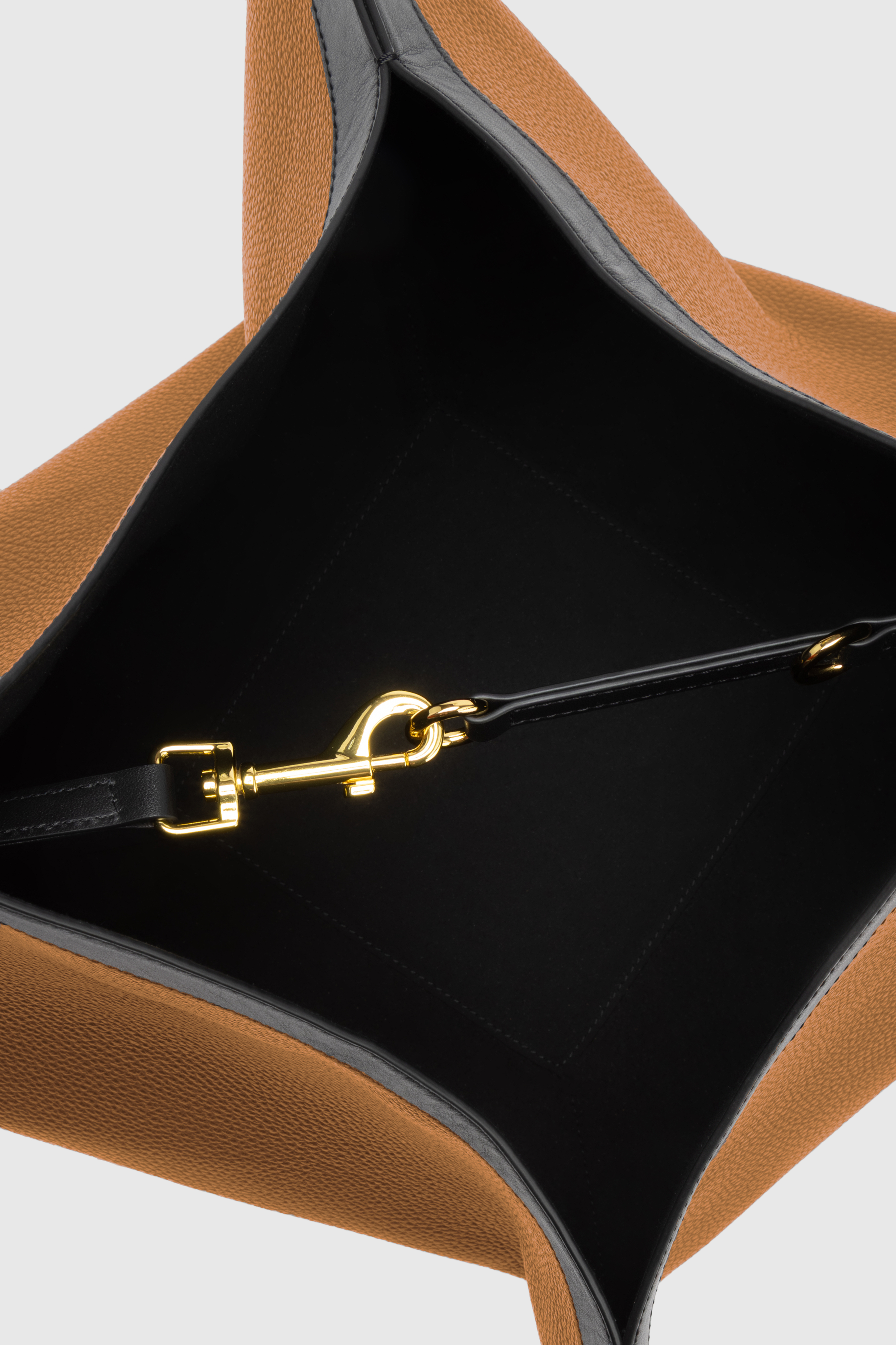 LARGE WONTON - HAZEL PEBBLE GRAINED LEATHER