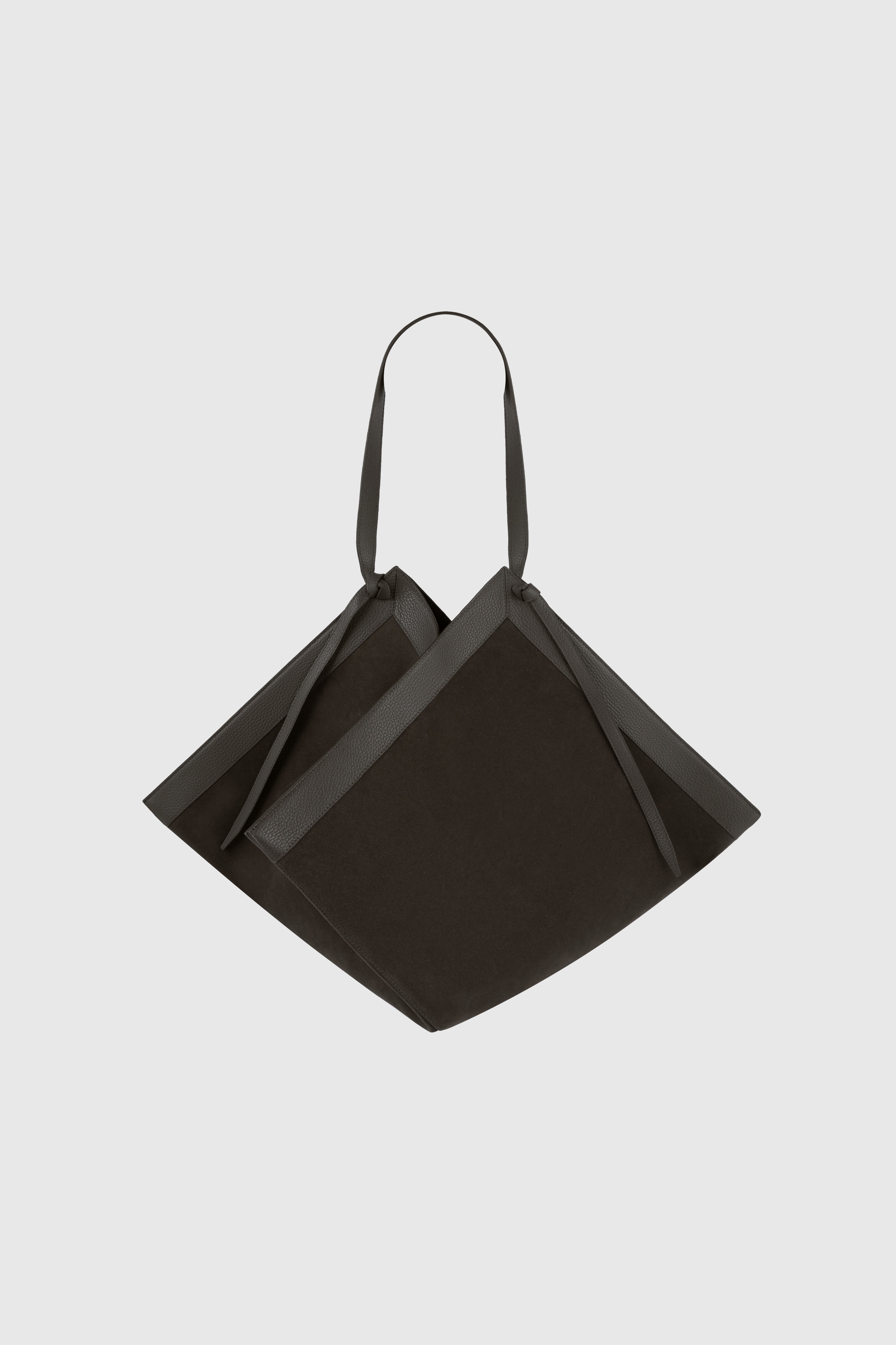 LARGE WONTON - COGNAC SUEDE – Yuzefi