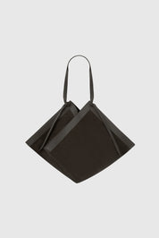 LARGE WONTON - GANACHE SUEDE