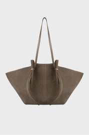 LARGE MOCHI - TAUPE SUEDE