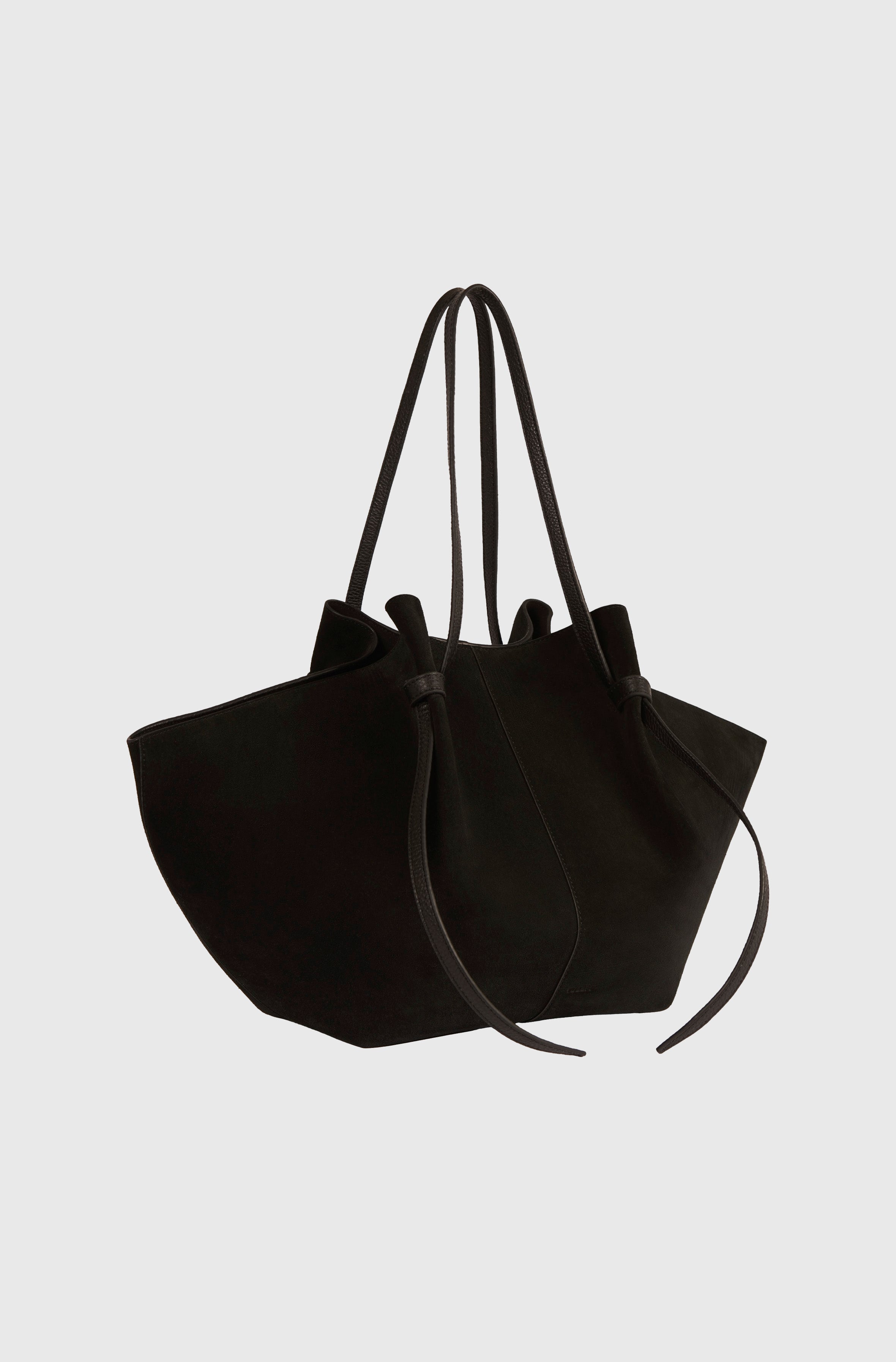 LARGE MOCHI - BLACK SUEDE