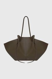 LARGE MOCHI - KHAKI SMOOTH LEATHER