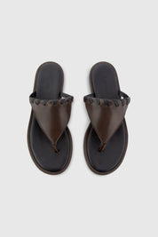 MARIS FLIP FLOP - ESPRESSO LEATHER