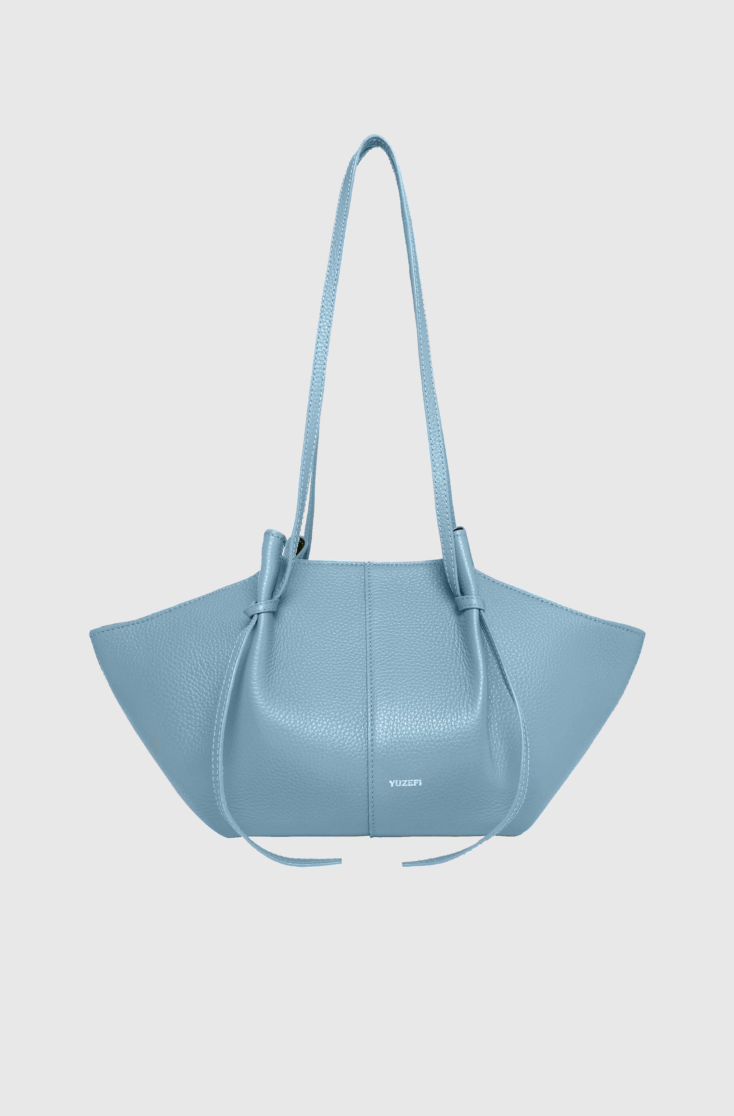 MOCHI - CORNFLOWER PEBBLE GRAINED LEATHER