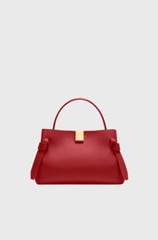 GYOZA MINI - CAYENNE PEBBLE GRAINED LEATHER
