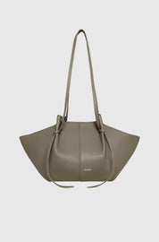 MOCHI - TAUPE PEBBLE GRAINED LEATHER