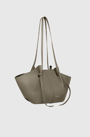 MOCHI - TAUPE PEBBLE GRAINED LEATHER