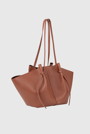 LARGE MOCHI - MAPLE PEBBLE GRAINED LEATHER