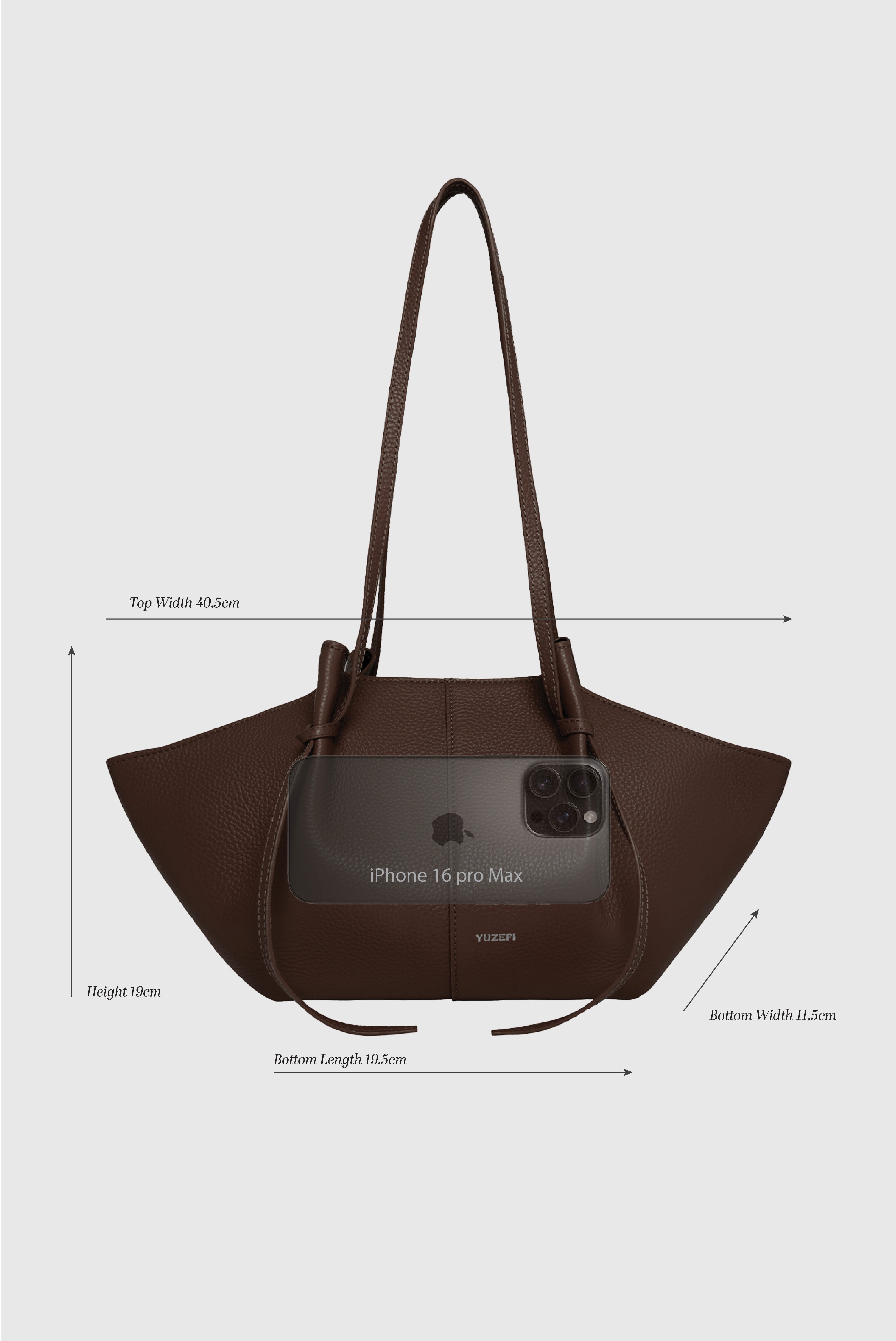 MOCHI - ANGORA PEBBLE GRAINED LEATHER
