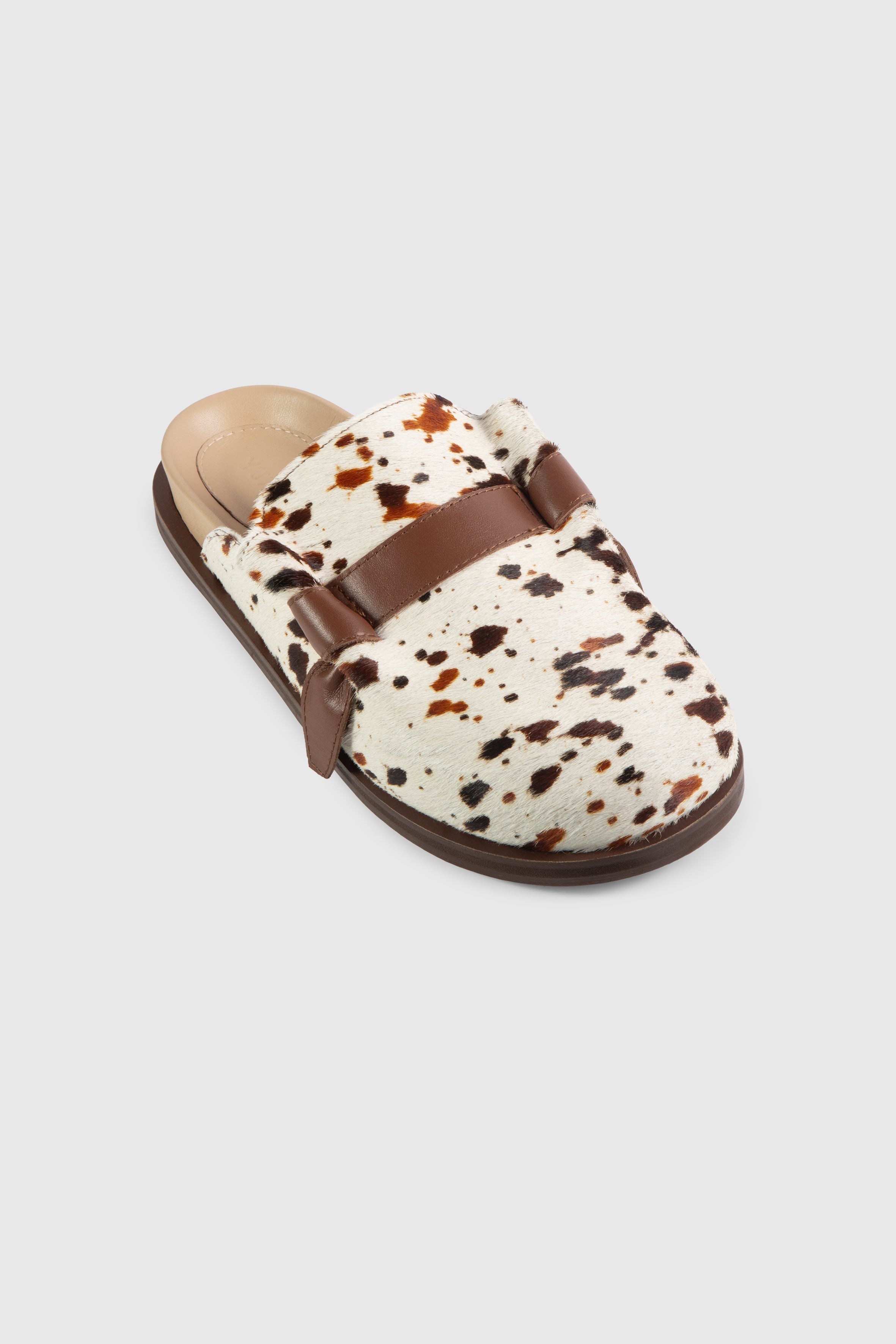 MOCHI SLIDES - PONY HAIR MULTI