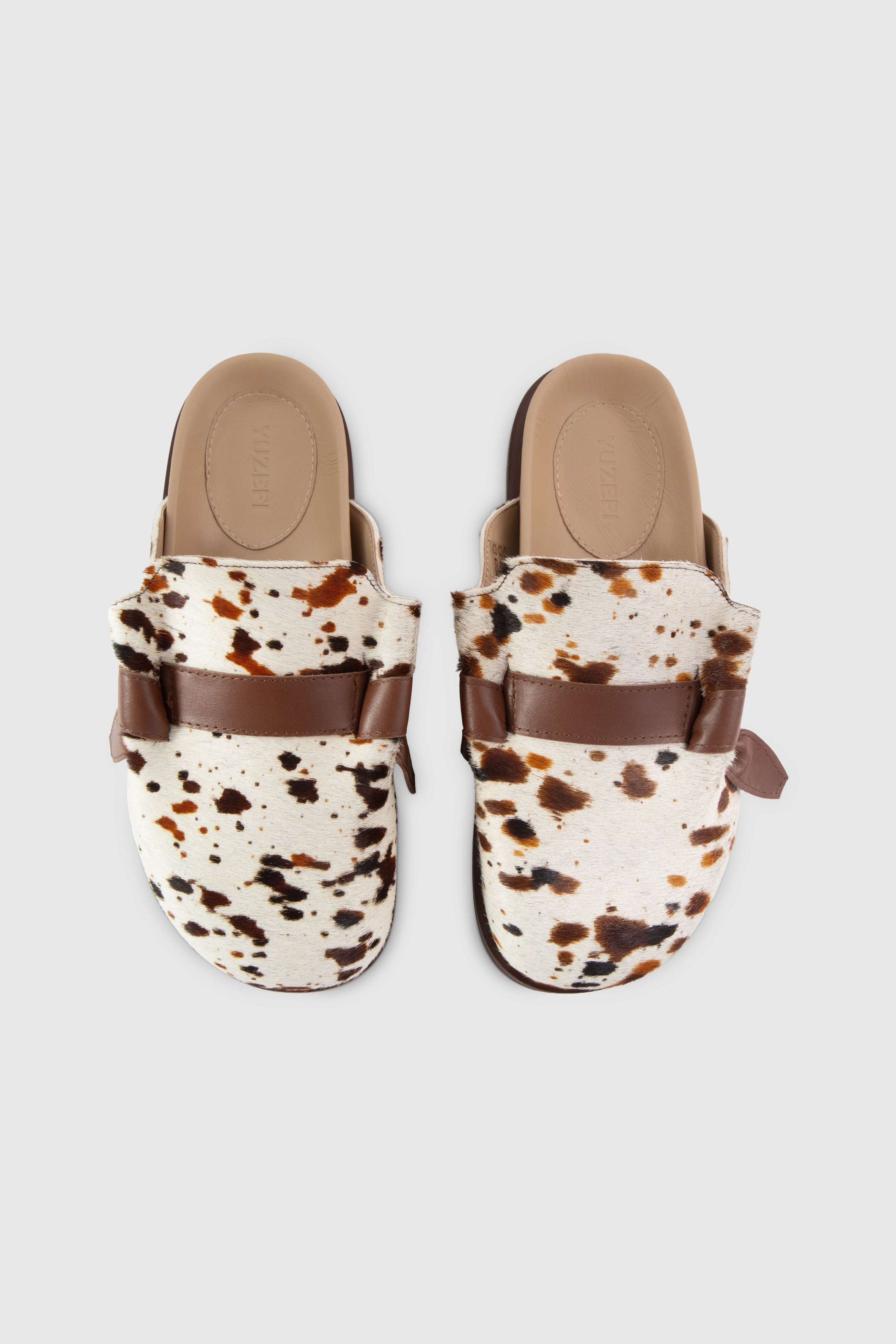 MOCHI SLIDES - PONY HAIR MULTI