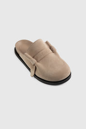 MOCHI SLIDES - SAND SUEDE