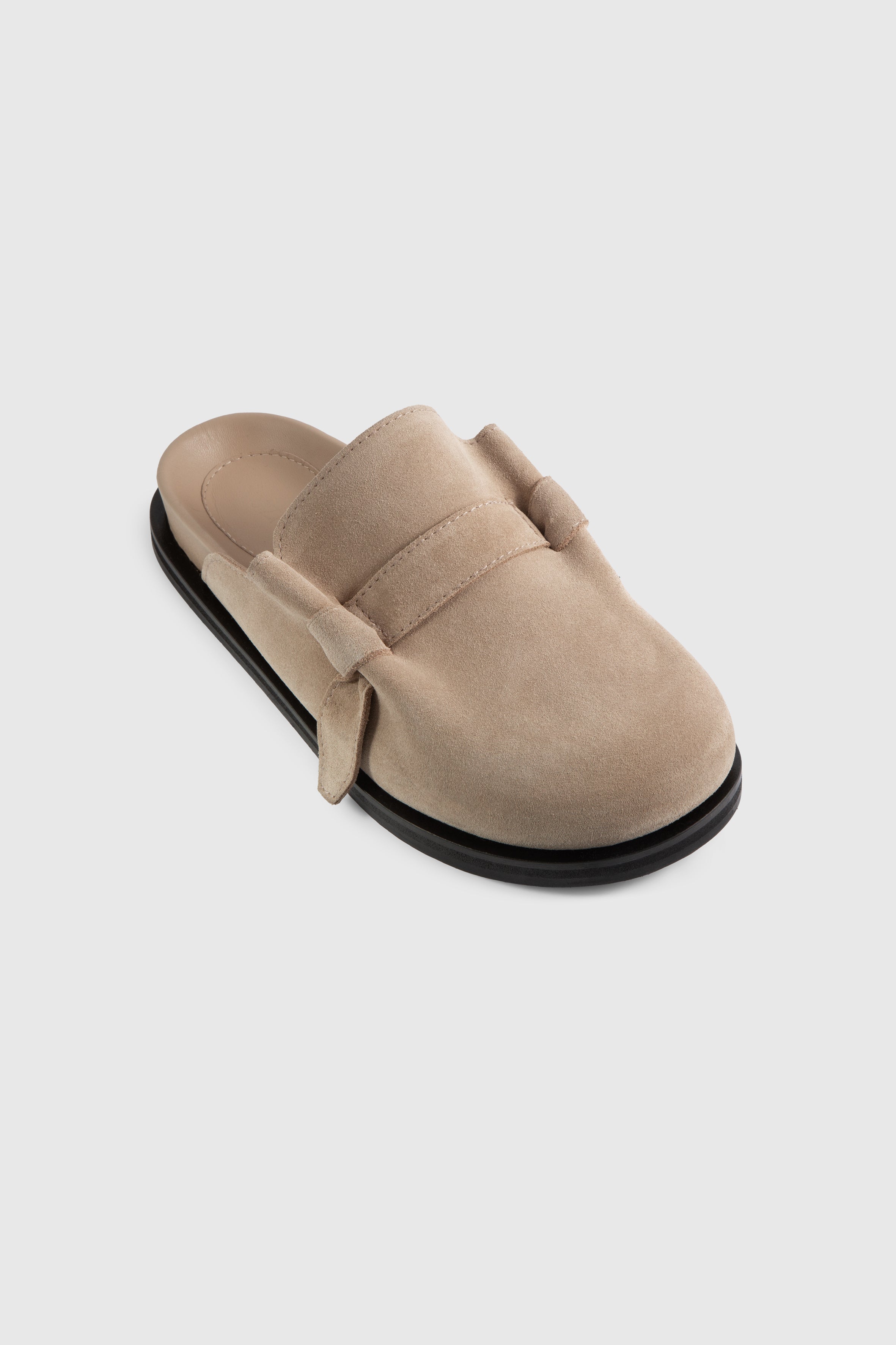 MOCHI SLIDES - SAND SUEDE