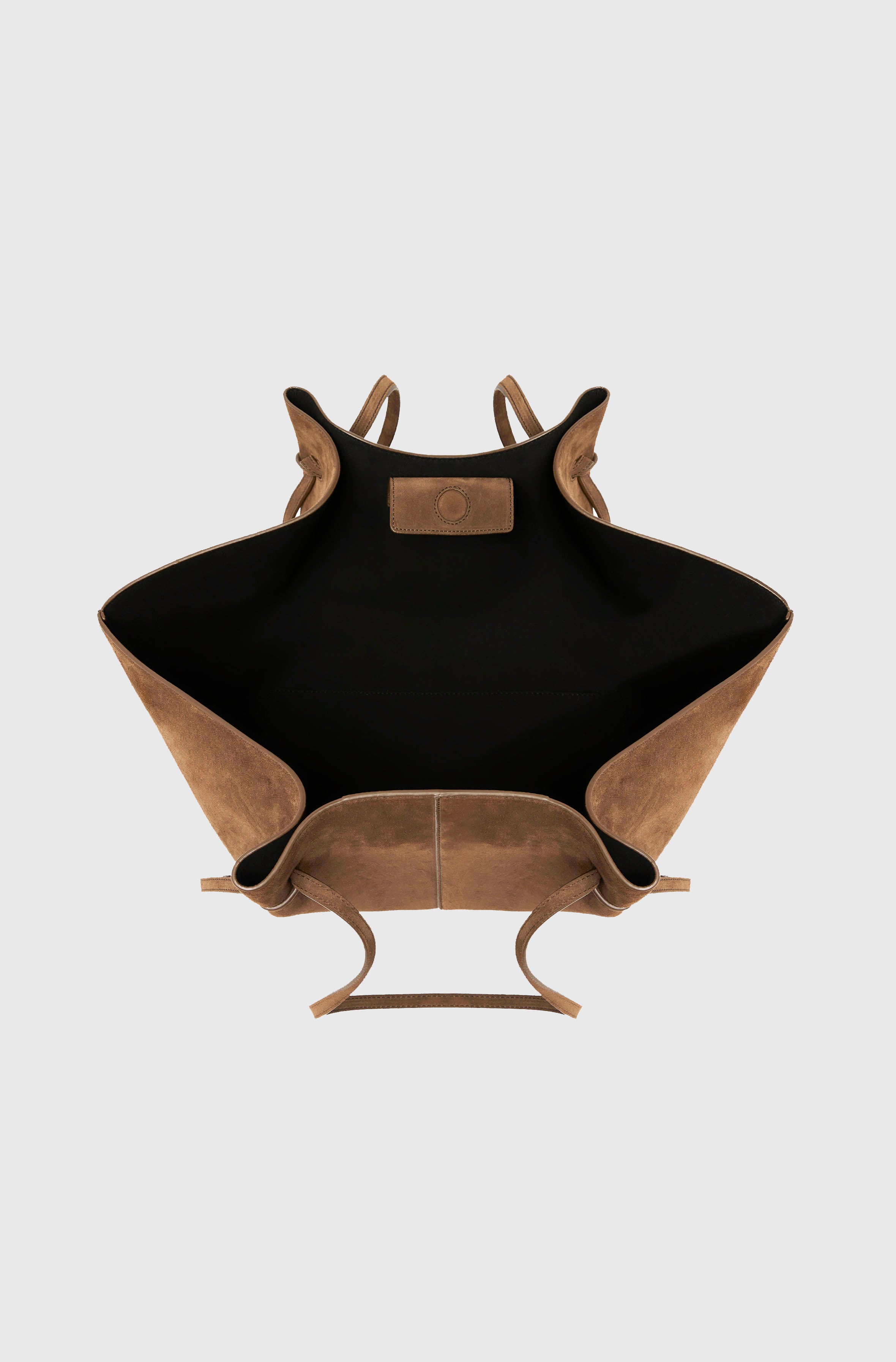 LARGE MOCHI - COGNAC SUEDE