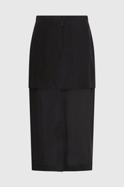 NIMA PENCIL SKIRT - BLACK