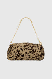 OYSTER CLUTCH - COW PONY