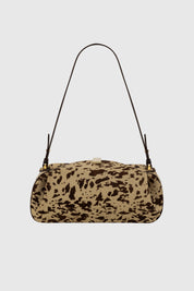 OYSTER CLUTCH - COW PONY