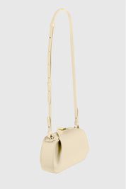 OYSTER MINI CLUTCH - ANGORA PEBBLE GRAINED LEATHER