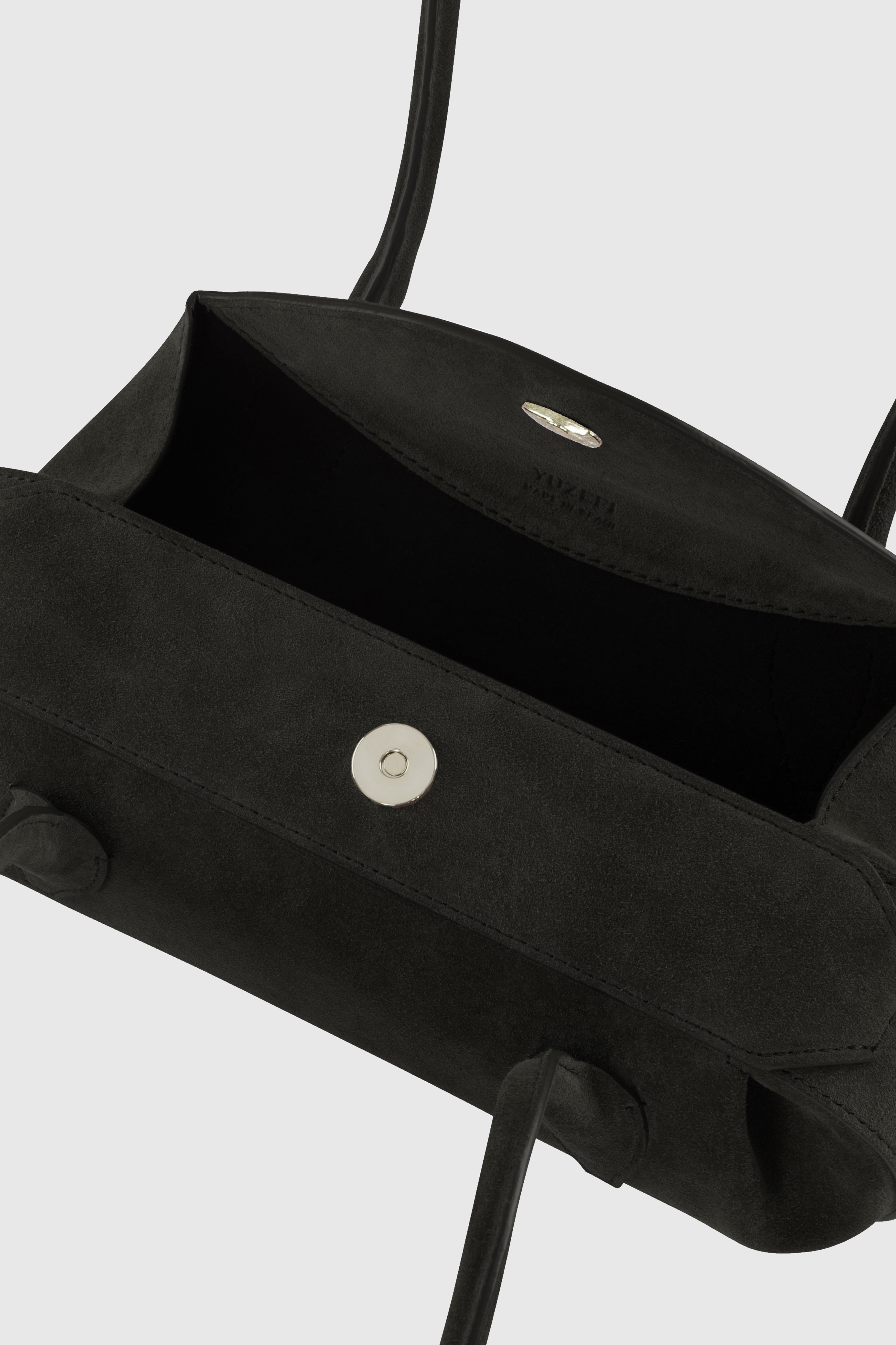 OYSTER MINI SHOULDER BAG - GANACHE SUEDE