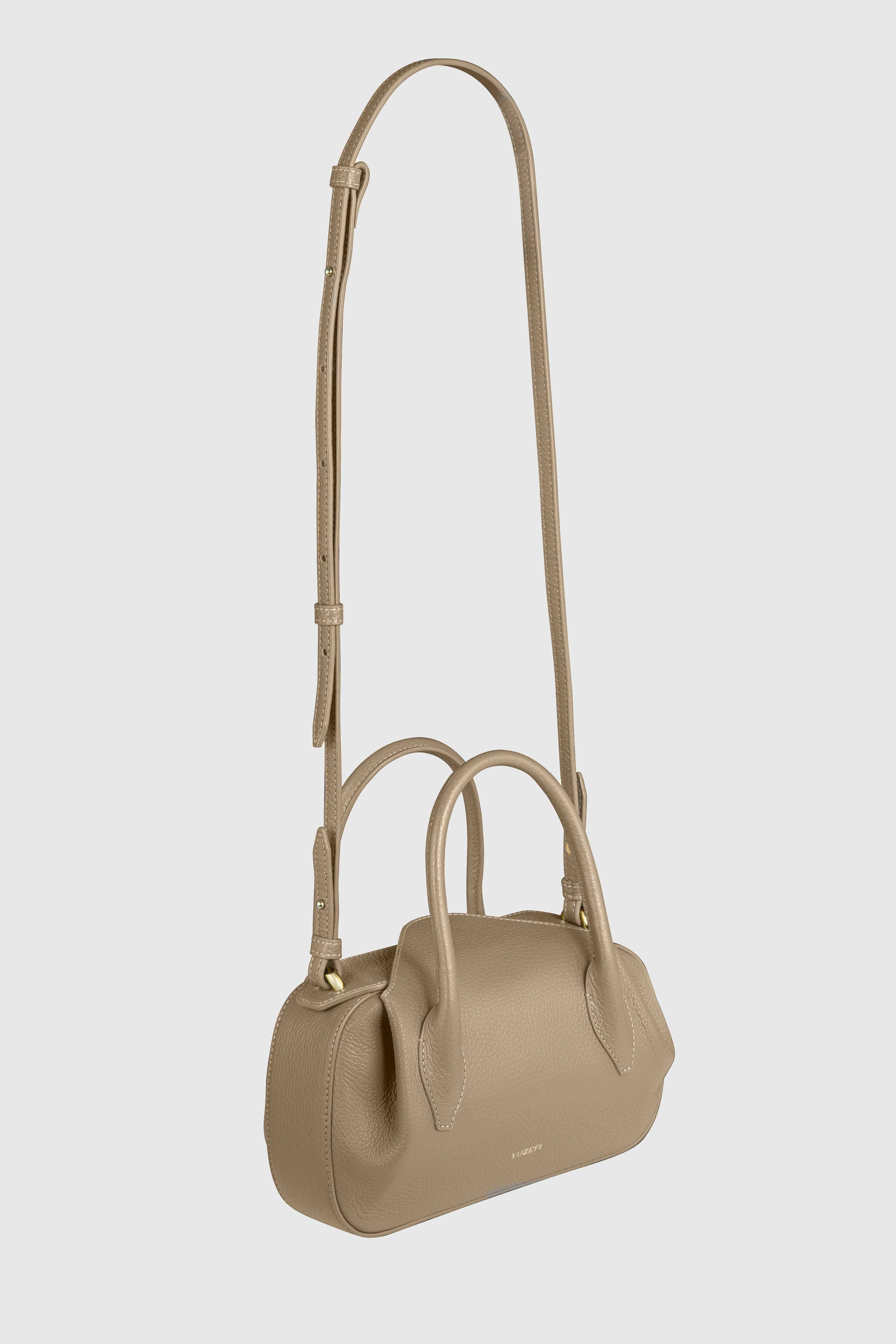 MINI OYSTER DUFFLE - CLAY PEBBLE GRAINED LEATHER