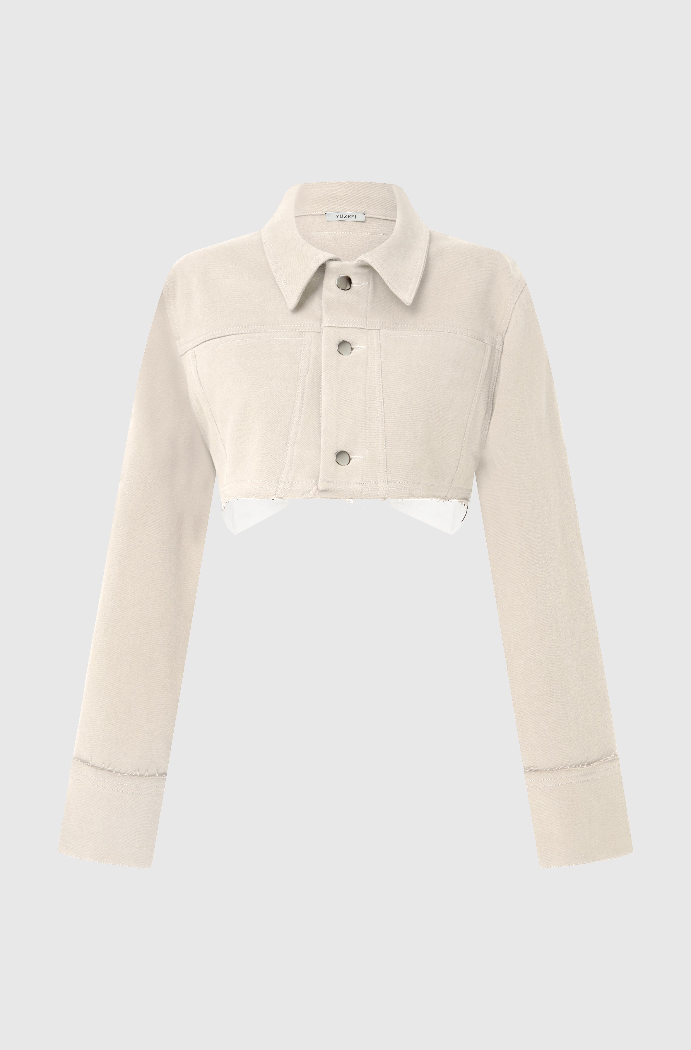 POCKET BAG JACKET - DENIM NATURAL