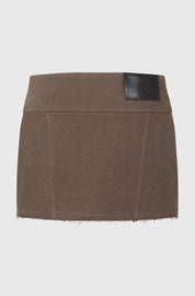 POCKET BAG MINI SKIRT - DENIM MALT