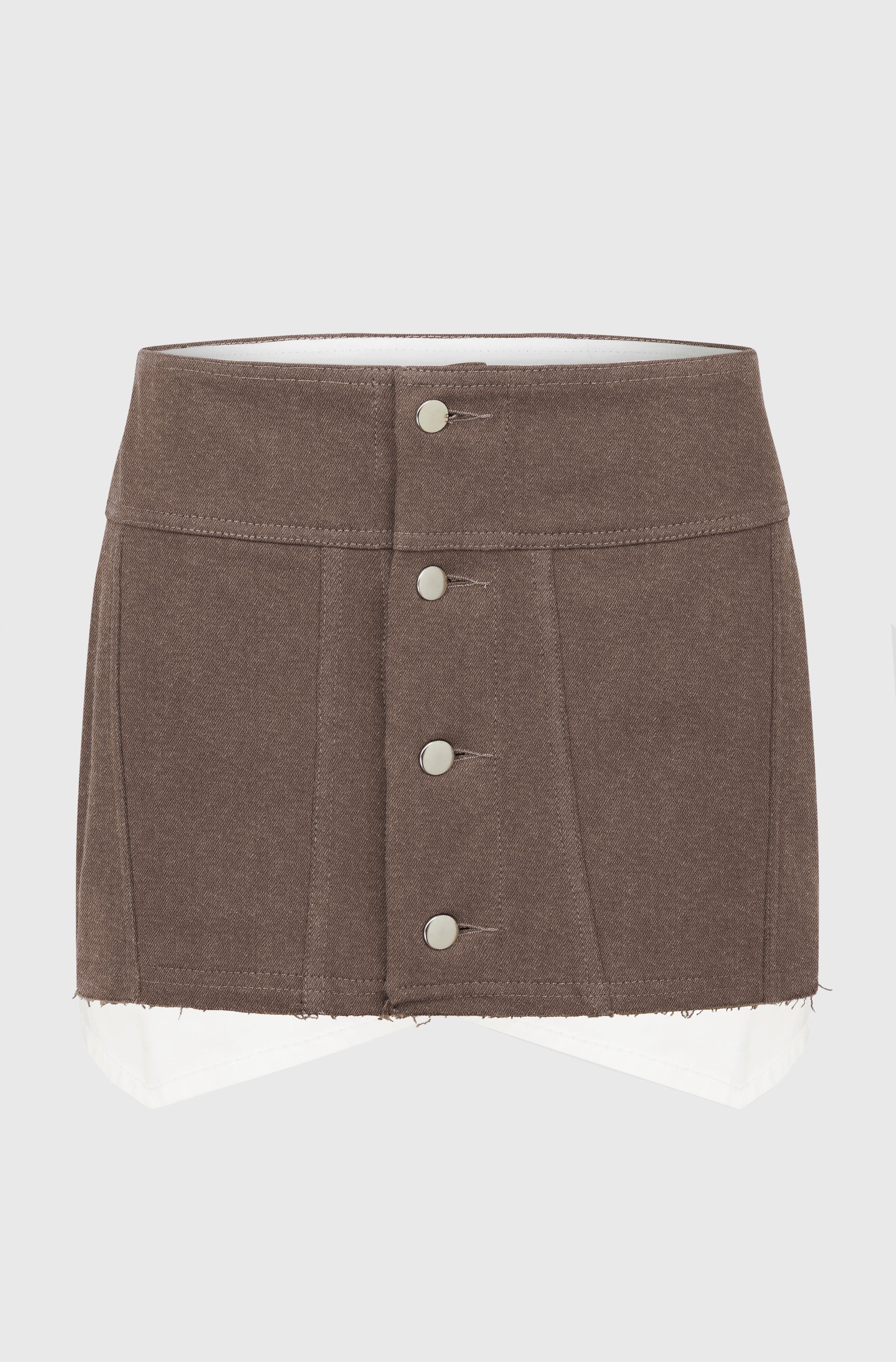 POCKET BAG MINI SKIRT - DENIM MALT