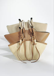 MOCHI - BISCUIT WOVEN RAFFIA