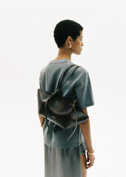 MOCHI - EMBOSSED SNAKE COWHIDE LEATHER