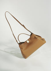 GYOZA - HAZEL PEBBLE GRAINED LEATHER