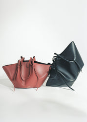 LARGE MOCHI - BLACK SMOOTH LEATHER