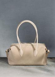 BRIOCHE DUFFLE - SAND SUEDE