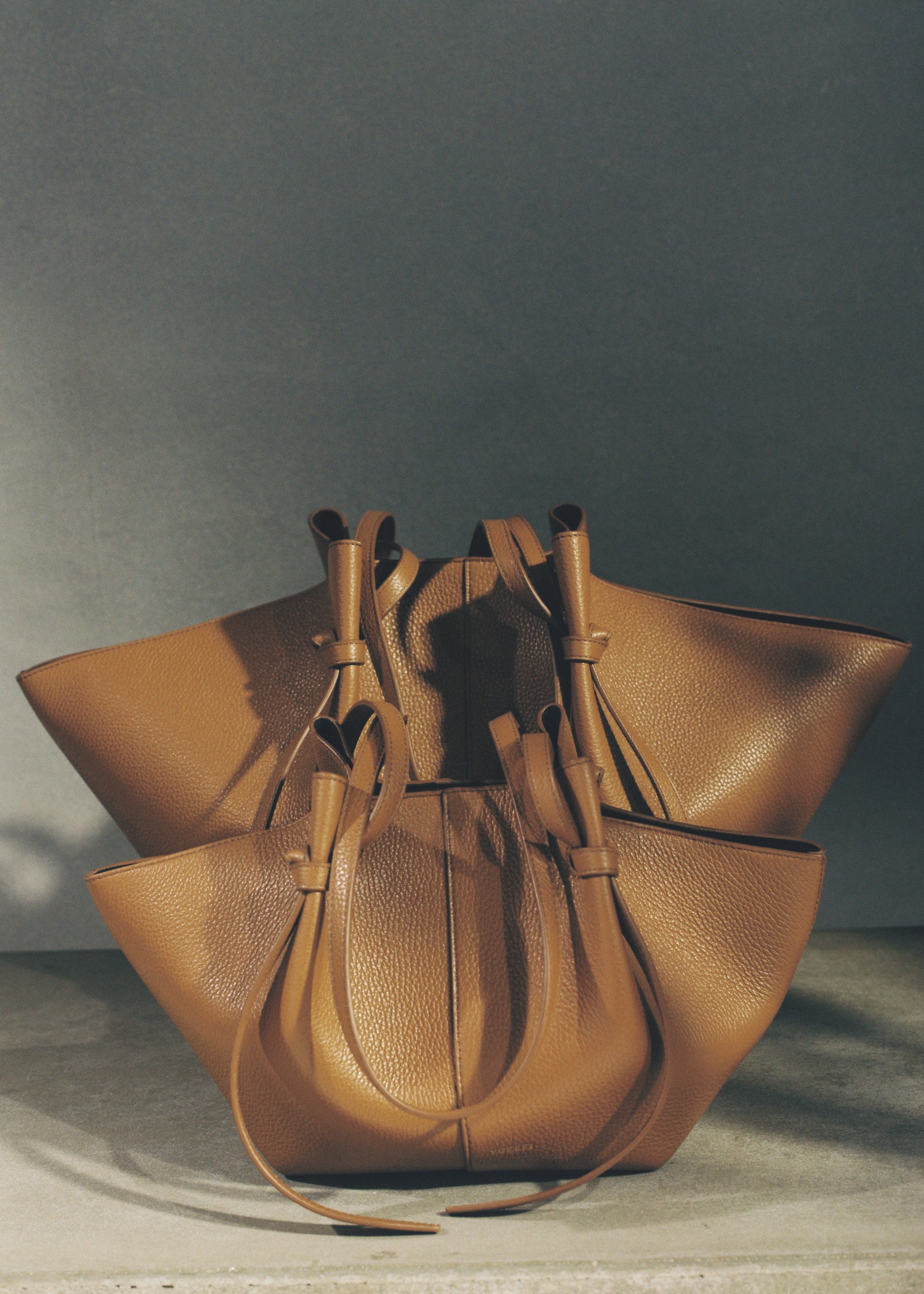 MOCHI - HAZEL PEBBLE GRAINED LEATHER