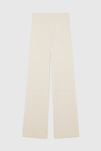 RONIA WIDE LEG TROUSERS - VANILLA
