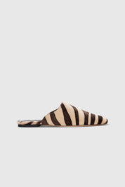 SAHRA SLIPPER - SAVANNA HAIR CALF