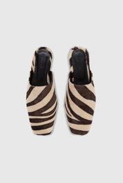 SAHRA SLIPPER - SAVANNA HAIR CALF