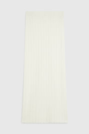 SERAPHINE TUCK STITCH MAXI SKIRT - OATMEAL