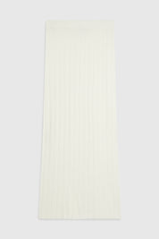 SERAPHINE TUCK STITCH MAXI SKIRT - OATMEAL