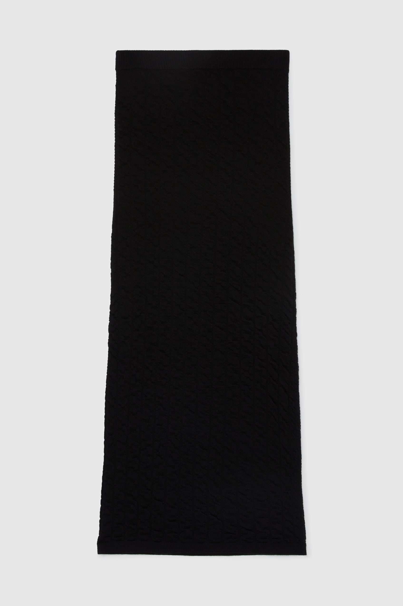 SHADI MIDI SKIRT - BLACK
